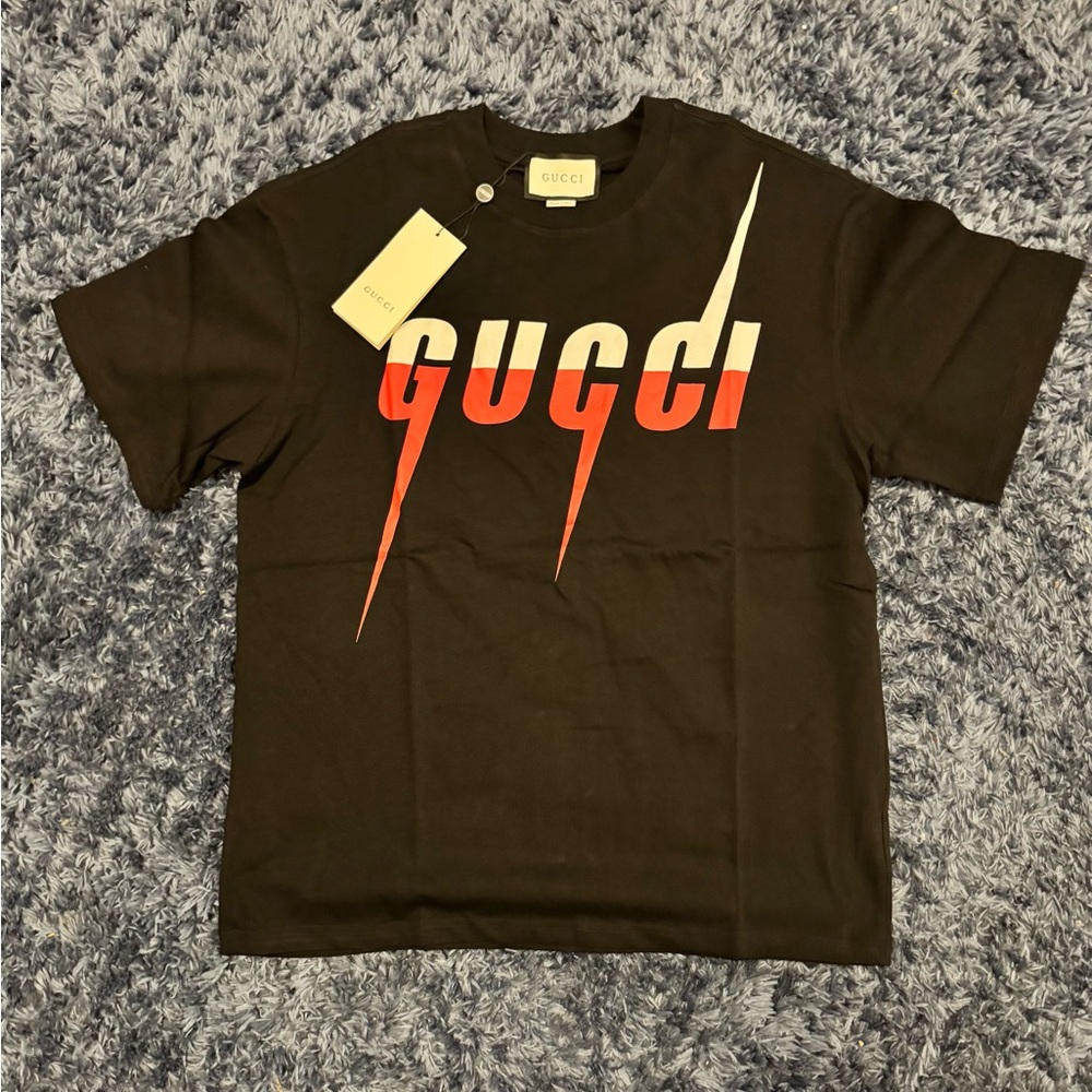 Gucci Black Graphic T-Shirt